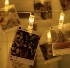 Гирлянда с прищепками - Фото 1