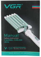 Плойка волновая для локонов V-597 - Фото 3