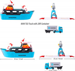 Игровой набор «Creatix Logistic Freight Ship Maersk» - Фото 2