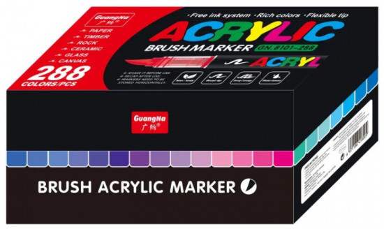 Набор акриловых маркеров