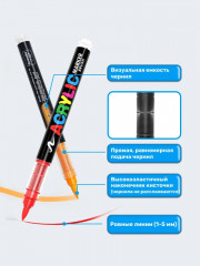 Набор акриловых маркеров - Фото 5