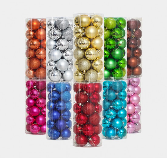Набор новогодних шаров