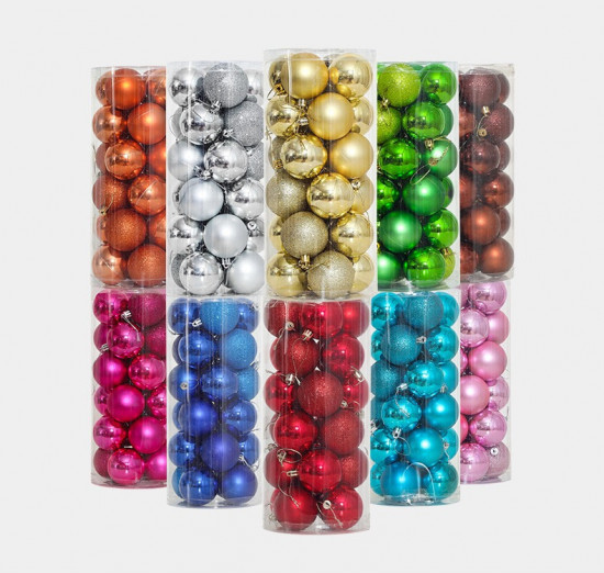 Набор новогодних шаров