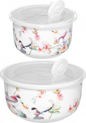 Набор салатников с крышками «Певчие птички» - Фото 6