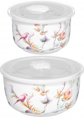 Набор салатников с крышками «Певчие птички» - Фото 7