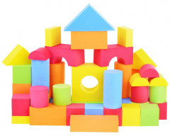 Мягкий блочный конструктор (41 деталь) - Фото 1