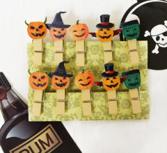 Набор прищепок для фотосессии и декора «Тыковки» - Фото 1