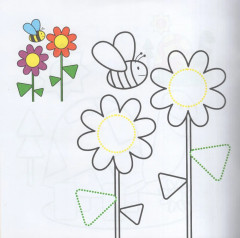 Аппликации для малышей с наклейками. Котёнок. 56 наклеек - Фото 2