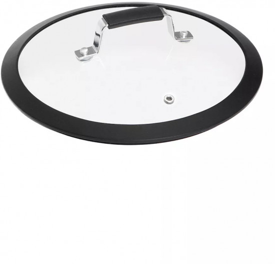 Крышка стеклянная с силиконовым ободом «Lota»