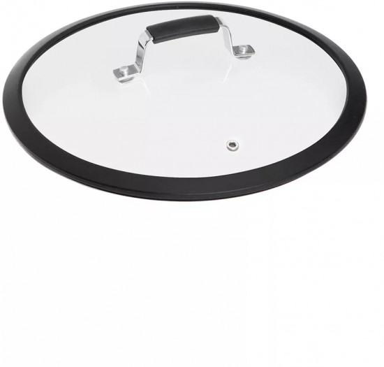 Крышка стеклянная с силиконовым ободом «Lota»