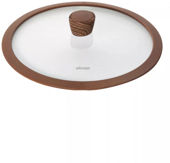 Крышка стеклянная с силиконовым ободом «Greta»