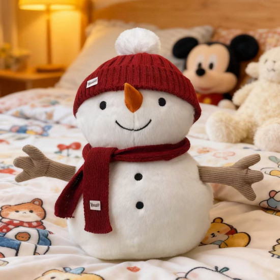 Игрушка плюшевая «Снеговик»