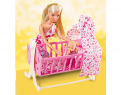 Набор игровой «Штеффи с новорожденным» - Фото 1