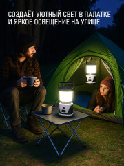 Фонарь кемпинговый аккумуляторный - Фото 7