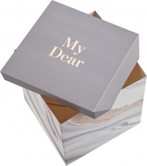 Коробка складная подарочная «Marble» - Фото 1