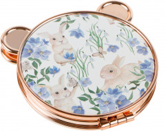 Зеркало карманное «Tender rabbits» - Фото 5