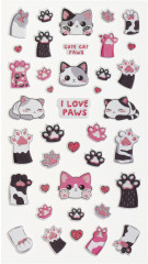 Наклейки объемные с блестками - Фото 4