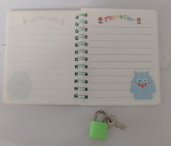 Блокнот с замочком «Монстрики» - Фото 1