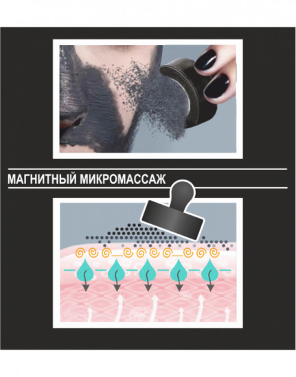 Маска красоты для лица магнитная