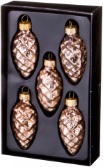 Набор ёлочных игрушек «Шишки» - Фото 1