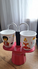 Гейзерная кофеварка двойным носиком «Mini Express» - Фото 4