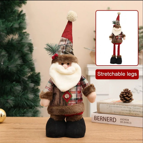 Набор декоративных фигур «Санта Клаус, Лось, Снеговик»