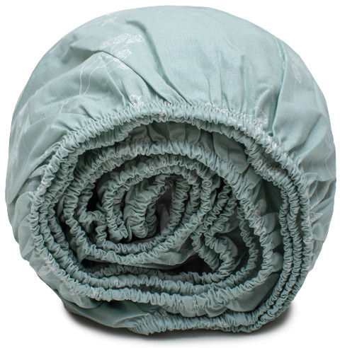 Простыня на резинке «Иммортели»