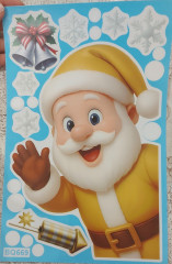 Наклейки на окна новогодние «Зимняя сказка» - Фото 5