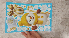 Наклейки на окна новогодние «Зимняя сказка» - Фото 4