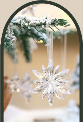 Набор украшений елочных «Снежинки» - Фото 2