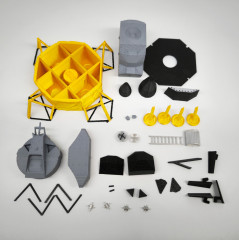 Apollo Lunar Module. Сборная модель космического корабля Аполлон - Фото 5