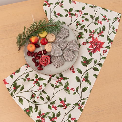 Набор полотенец «Пуансеттия»