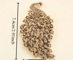 Брошь «Павлин» - Фото 1