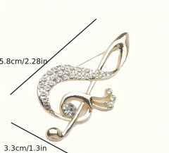 Брошь «Мелодия» - Фото 1