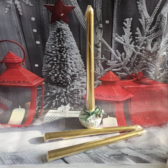 Набор декоративных свечей «Золотой жемчуг»