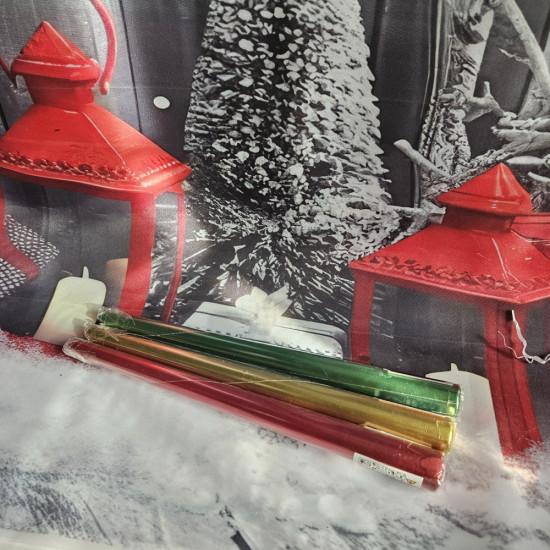 Набор декоративных свечей «Рождество»