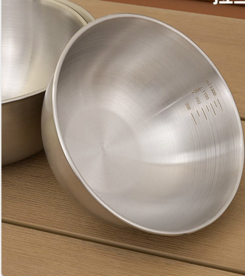 Набор мисок из нержавеющей стали