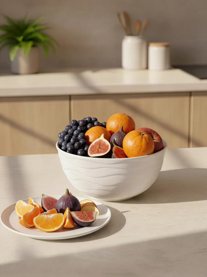 Салатник «Айсберг волны»