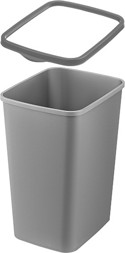 Ведро для мусора с фиксатором