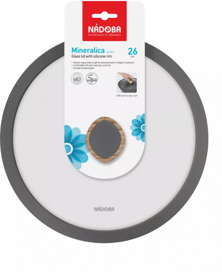 Крышка стеклянная «Mineralica»