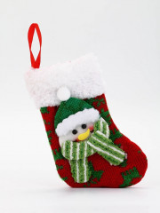 Подарочный набор в новогоднем носке «Снеговик» - Фото 10