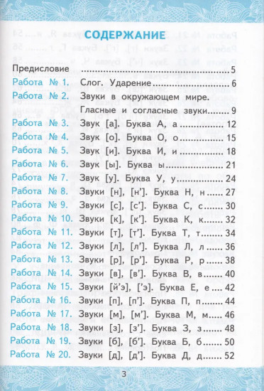 Зачётные работы. Русский язык. 1 класс