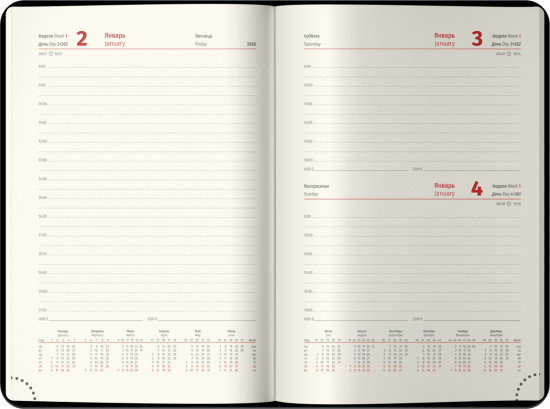 Ежедневник датированный на 2026 год