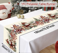 Новогодняя дорожка для стола «Снеговички» - Фото 2