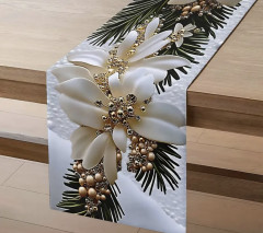 Дорожка новогодняя на стол - Фото 1