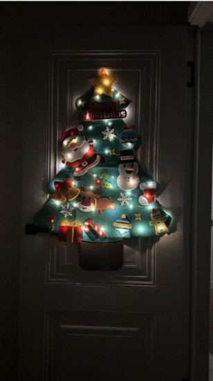 Елка декоративная на стену