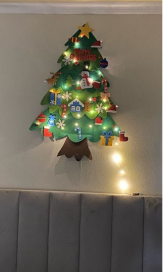 Елка декоративная на стену