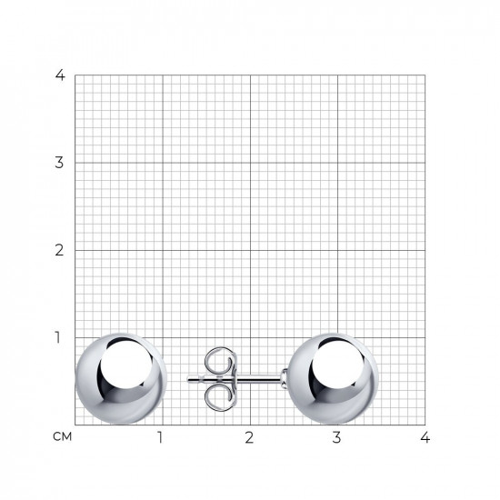 Серьги из серебра