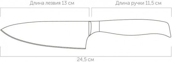 Нож поварской «Blanca»