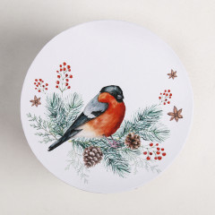 Коробка подарочная «Снегири» - Фото 2